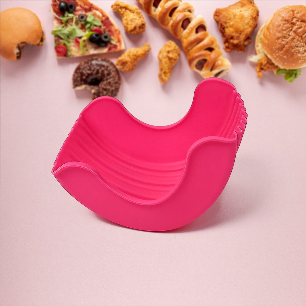 Silicone Burger Holder Multipurpose Storage Organizer Container Storage