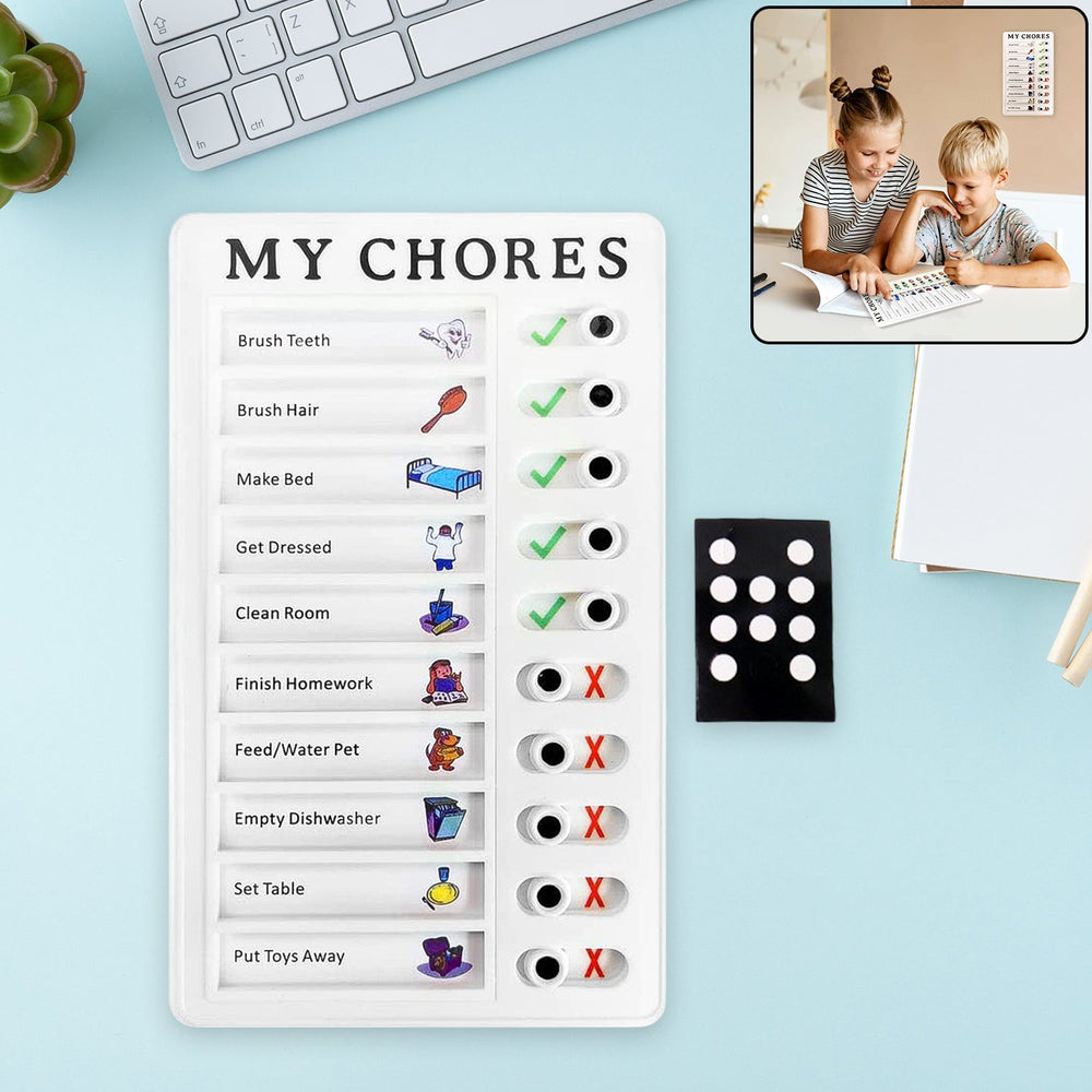 Chores Note Board Home Organization Storage Solution Storage
