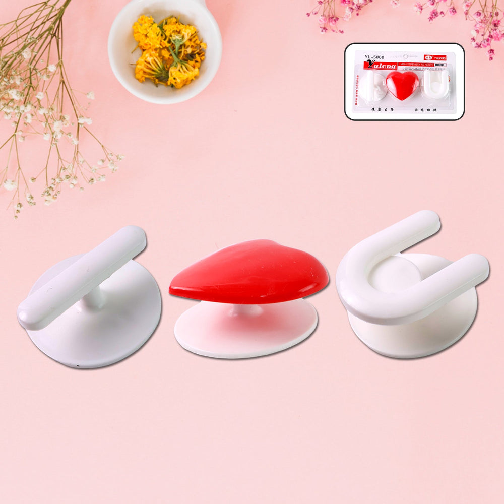 Adhesive Wall Hook Set Home Organization Storage Solution