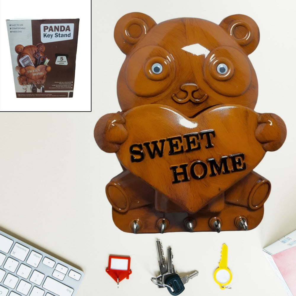 Panda Key Holder Multipurpose Storage Organizer Container Storage