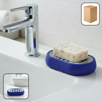 Plastic Soap Holder Tray Kitchen Storage Organizer Solution