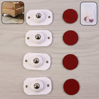 Furniture Moving Roller Mini Wheels Home Organization Storage Solution