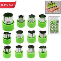 Stainless Steel Cookie Cutter Set Kitchen Storage Organizer Solution