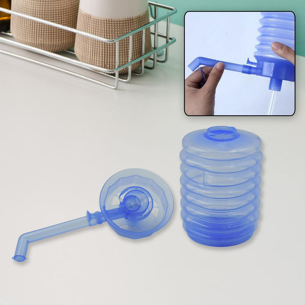 Manual Drinking Water Pump Portable Travel Essential Organizer