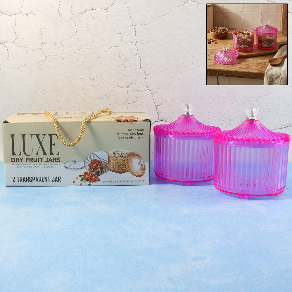 Dry Fruit Storage Jars Kitchen Storage Organizer Solution