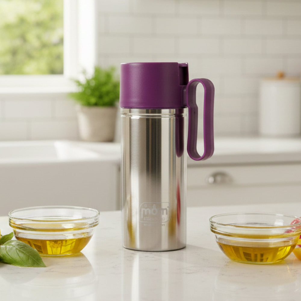 Stainless Steel Oil Pourer Home Organization Storage Solution