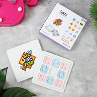 Portable Tic Tac Toe X and O board game for travel