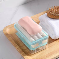 Soap Dispenser – 2-in-1 Portable Foaming with Roller | VelvetBubbles Your Brand