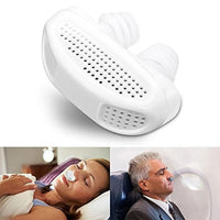 Person demonstrating the discreet and comfortable use of the Air Purifier Nose Clip.