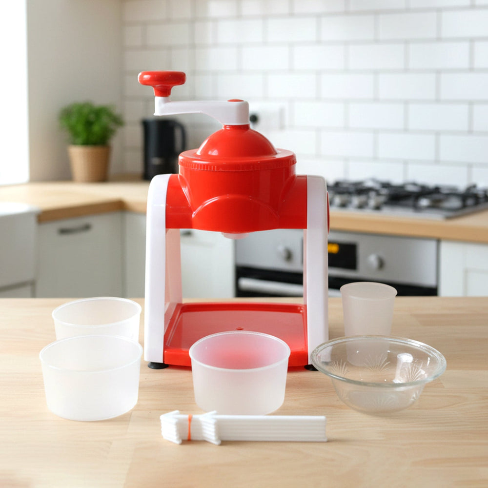Manual Ice Snow Maker Home Organization Storage Solution