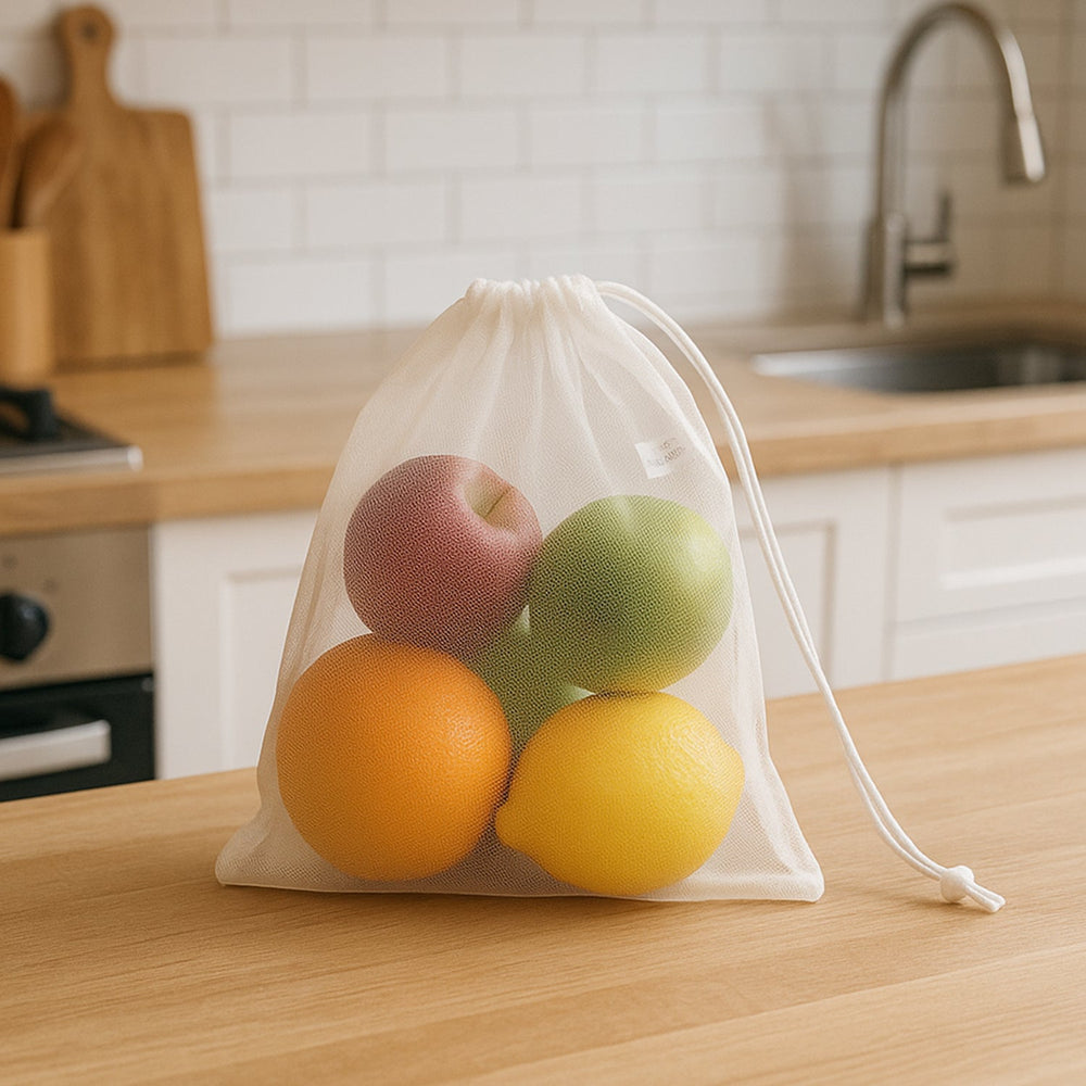 Mesh Storage Bag Kitchen Storage Organizer Solution Storage
