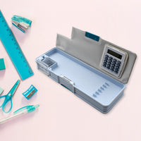 Magnetic Geometry Pencil Box Multipurpose Storage Organizer Container