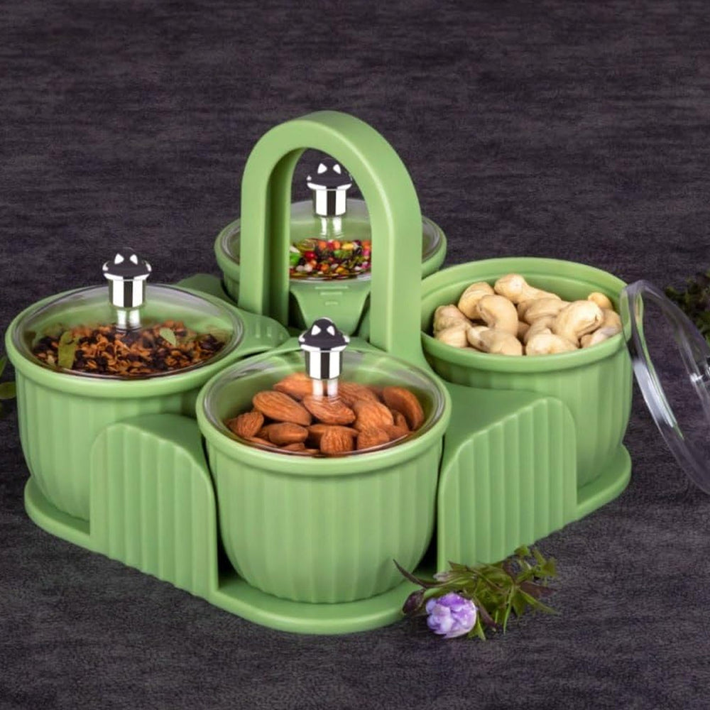 Airtight Plastic Storage Containers Kitchen Storage Organizer Solution
