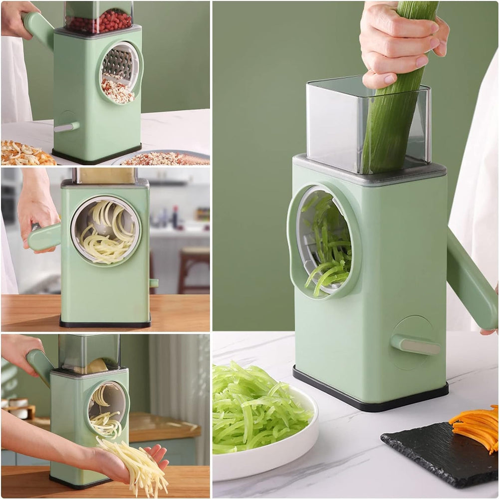 Stainless Steel Vegetable Chopper Kitchen Storage Organizer Solution
