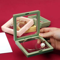 Floating Jewelry Display Box Kitchen Storage Organizer Solution