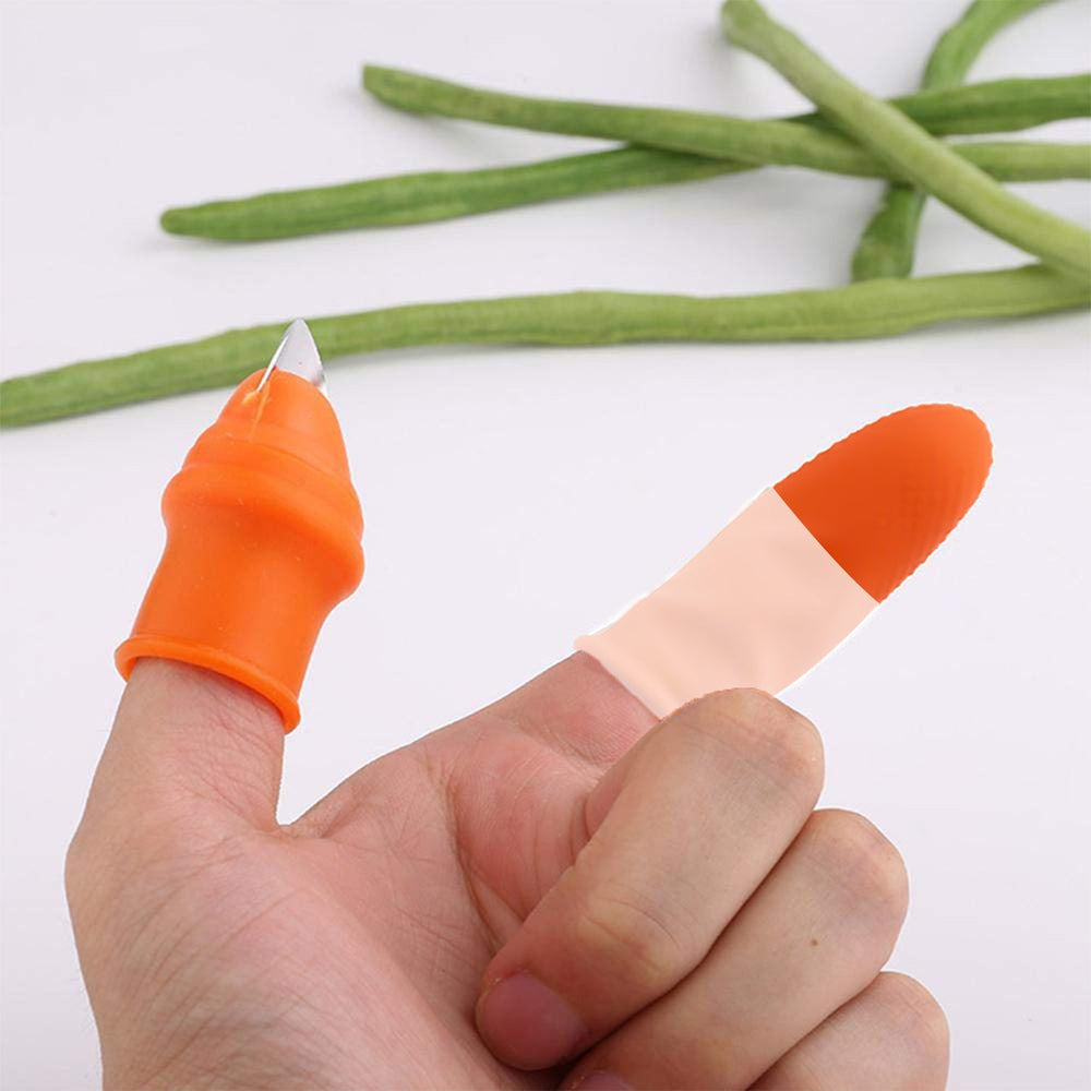 Vegetable Thumb Cutter Set Home Organization Storage Solution