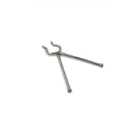 Front view of Ganesh Stainless Steel Tongs, a smart kitchen tool for daily use.