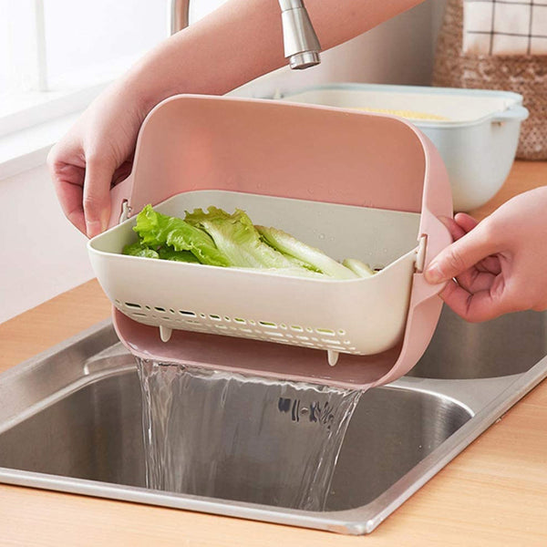 Rotatable Strainer Basket – BPA-Free Double Layer | Vastate