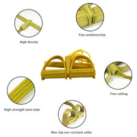 The FitFuzion Pull Rope Exerciser laid flat, showcasing its robust design.