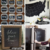 Blackboard Wall Sticker Home Organization Storage Solution Storage