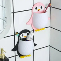 VoltDesk Penguin wall organizer showing scratch-resistant matte finish