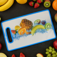 Fruit Print Cutting Board Kitchen Storage Organizer Solution