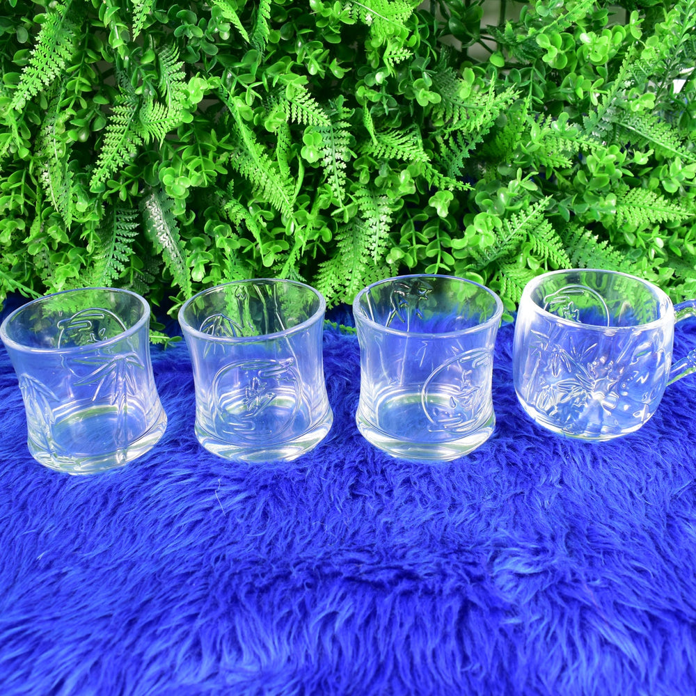Glass Drinkware Set Home Organization Storage Solution Storage