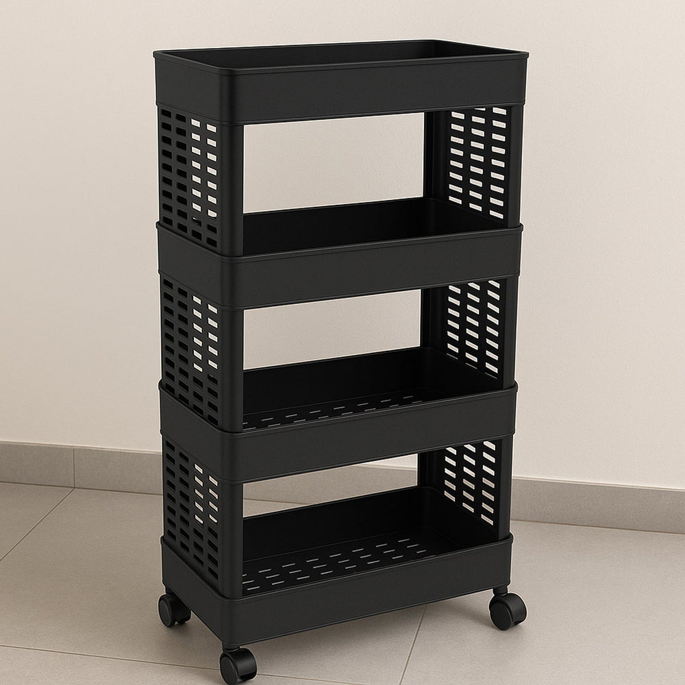 Plastic Storage Rack Kitchen Storage Organizer Solution Storage