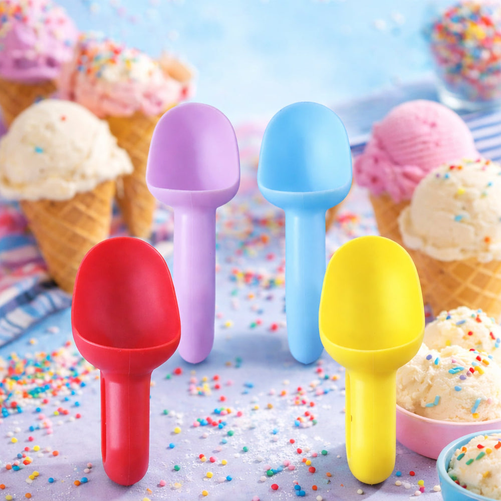 Plastic Ice Cream Scoop Kitchen Storage Organizer Solution