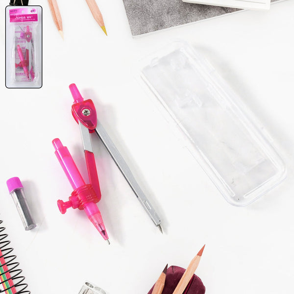 Student Geometry Compass Set - 4-in-1 Precision Drawing Kit - product image