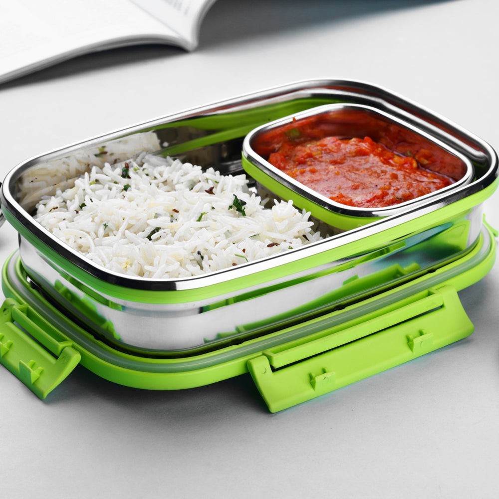 Stainless Steel Lunch Pack Multipurpose Storage Organizer Container