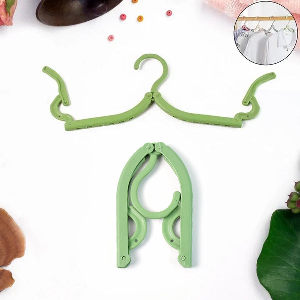 Foldable Travel Hanger – Lightweight Durable ABS for Wrinkle-Free Clothes