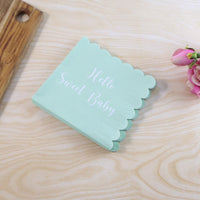 Hello Sweet Baby Party Paper Napkins Baby Care Essential Nursery Product