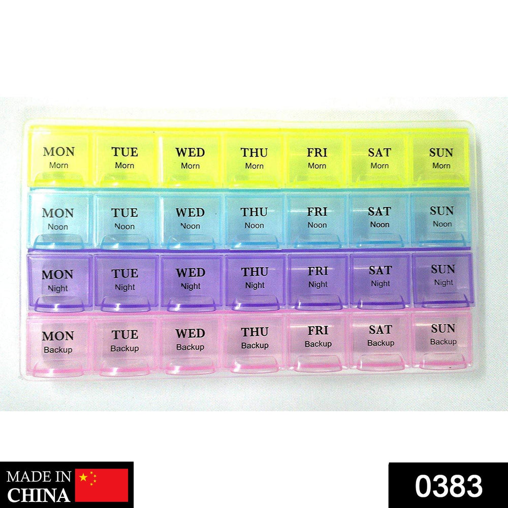 Weekly Pill Organizer Kitchen Storage Organizer Solution Storage