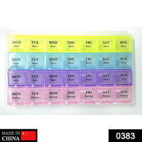 Weekly Pill Organizer Kitchen Storage Organizer Solution Storage