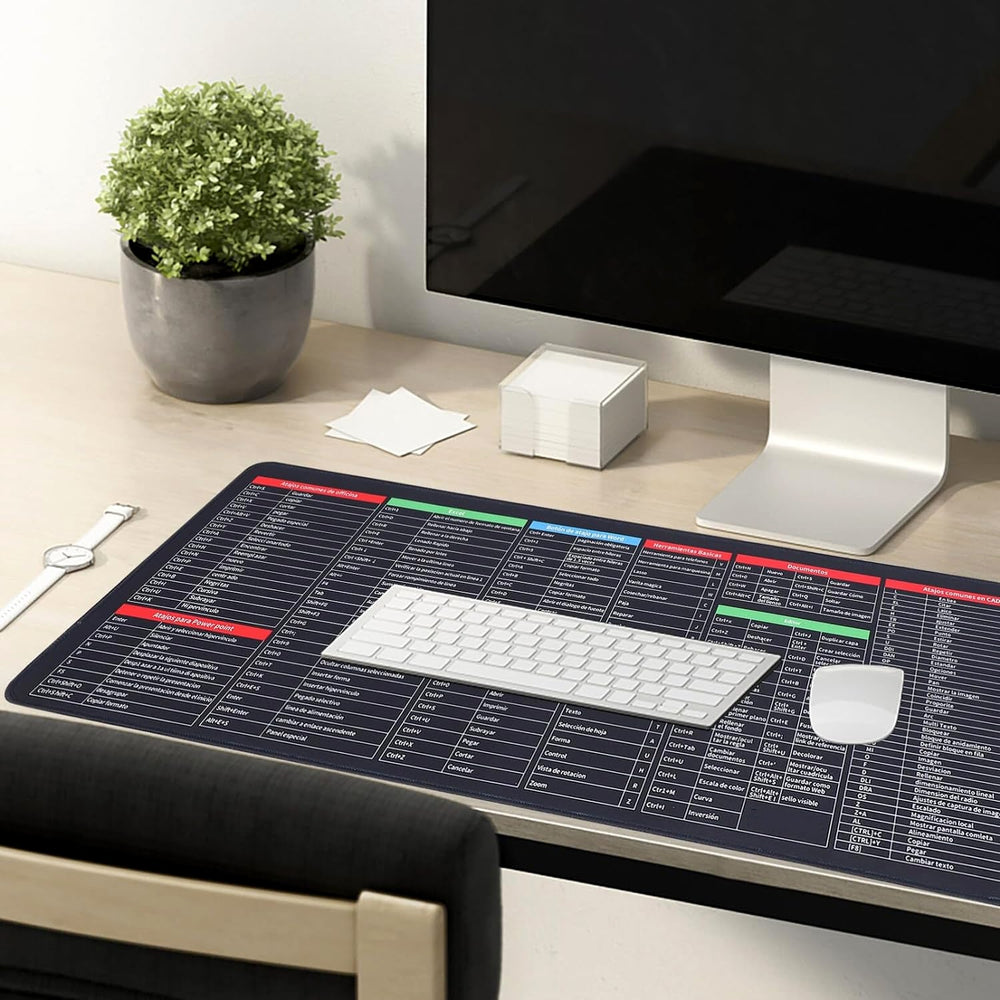 Shortcut Keyboard Mat – Large Anti-Slip Desk Pad | worko Your Brand