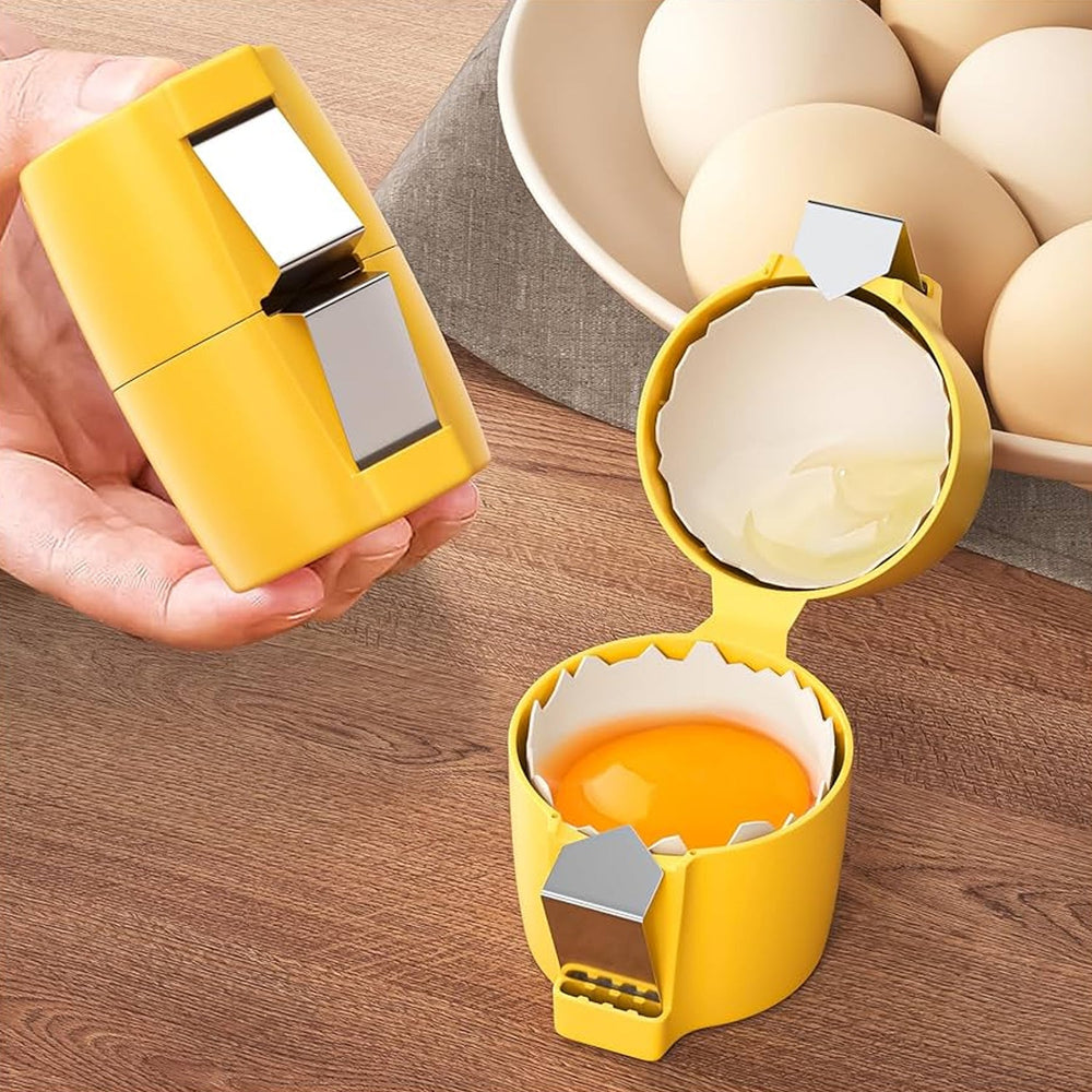 Egg Shell Opener Multipurpose Storage Organizer Container Storage