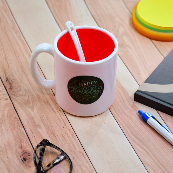Coffee Mug – Elegant Mixed Design for Home & Office | Indo Glow