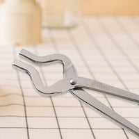 Premium stainless steel kitchen utensil pincer designed for heat resistance