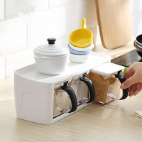 Modular Spice Storage Box Set Kitchen Storage Organizer Solution