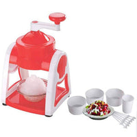 Components of the easy-to-clean manual gola maker.