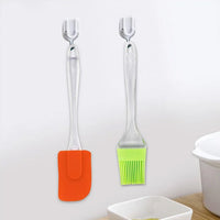 Silicone Spatula & Brush Set Home Organization Storage Solution