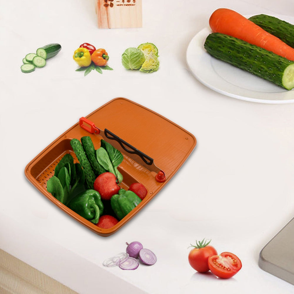 Cut & Wash Box Kitchen Storage Organizer Solution