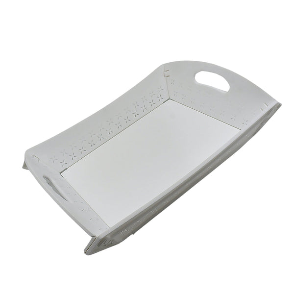 Foldable Serving Tray – Portable Plastic Design | CookAura
