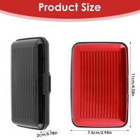 Side view of the JourneyMate secure card case, demonstrating its sleek profile and ergonomic design.