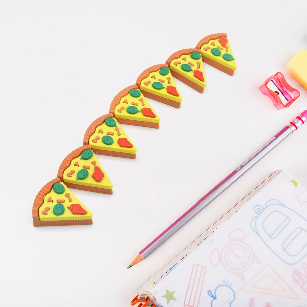 Pizza Eraser Set Baby Care Essential Nursery Product
