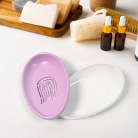 Soap Dish with Drain Kitchen Storage Organizer Solution