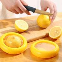 Eco-friendly food saver with a secure lid, keeping fruits and vegetables crisp.