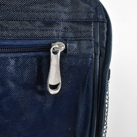 Front view of the durable insulated lunch box bag, highlighting its sturdy handles and sleek design.