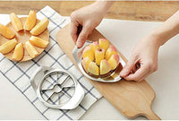 The Quickslice apple cutter, ready to core and slice apples efficiently.